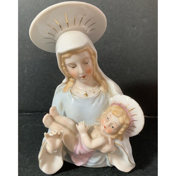 Other - Mother & Child Virgin Mary Baby Jesus Madonna Figurine